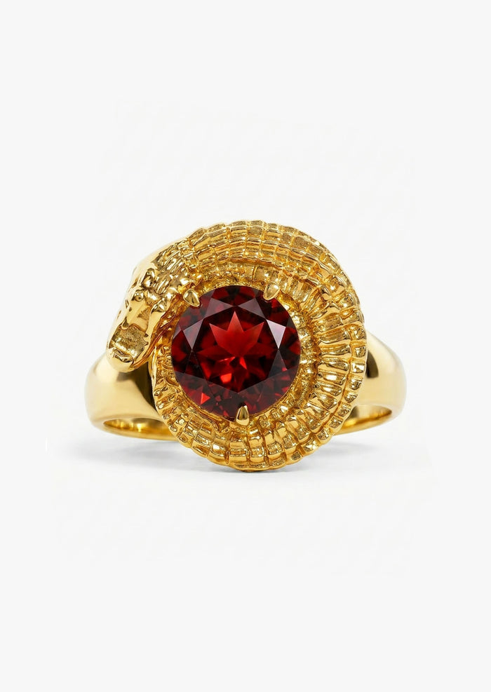 Alligator Dharma Ring