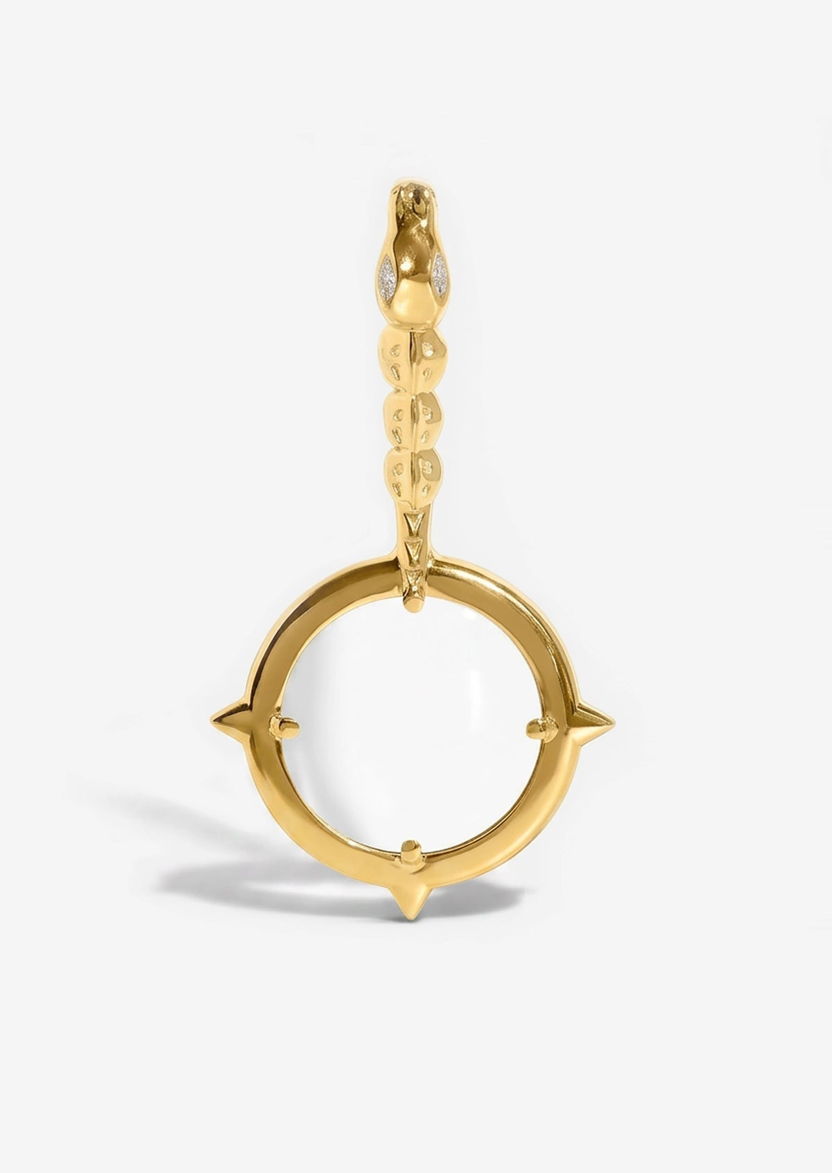 Nile Magnifying Glass Pendant