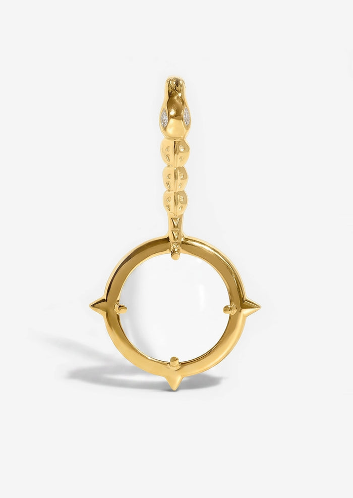 Nile Magnifying Glass Pendant