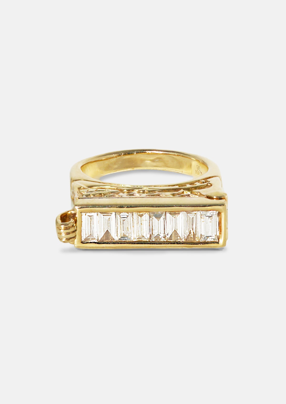 Cypress Poison Ring - Diamond Baguette