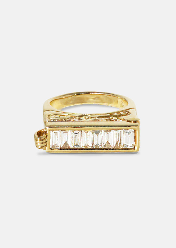 Cypress Poison Ring - Diamond Baguette