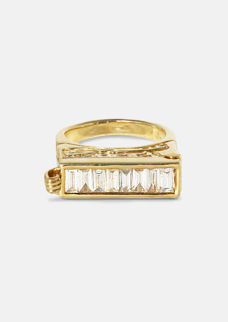 Cypress Poison Ring - Diamond Baguette