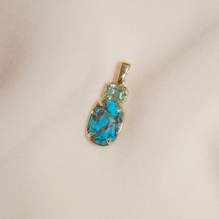 Scarab Tourmaline Charm V2
