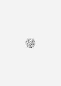 Mini Sun Threaded Flat Back Earring | Single