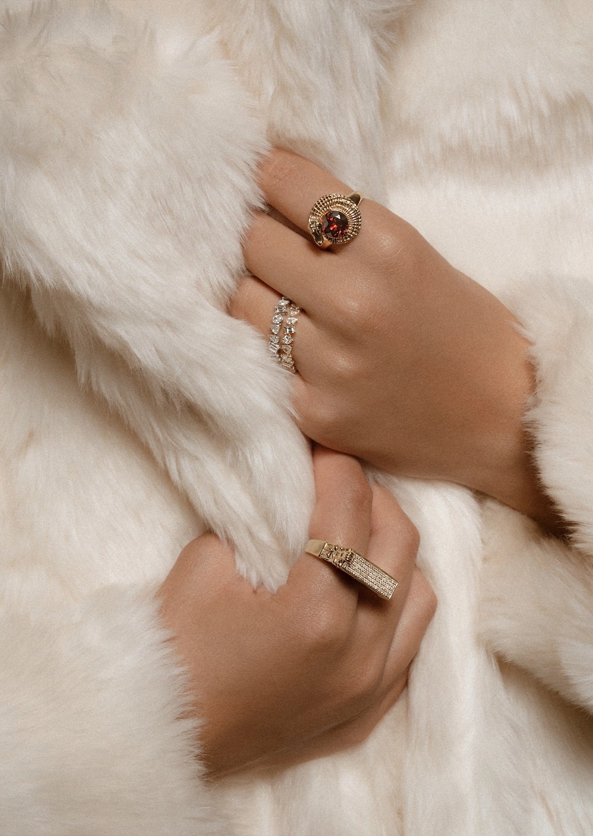 Confetti Diamond Ring