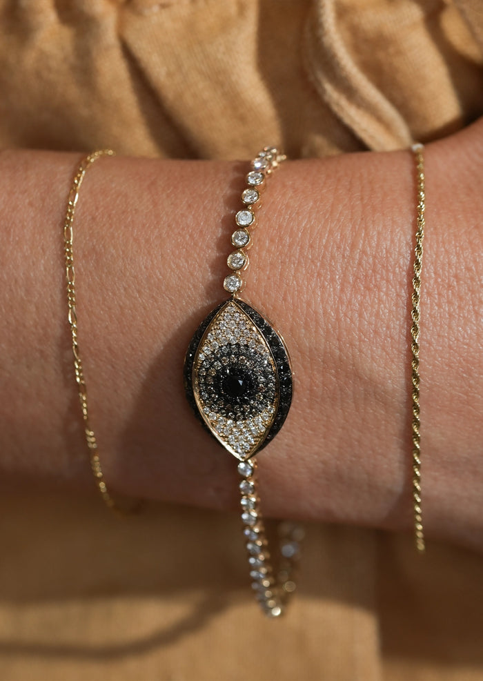 Evil Eye Tennis Bracelet