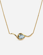 Marée Necklace - Aquamarine