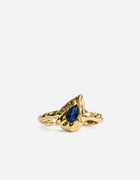 Sapphire Erode Pinky Ring