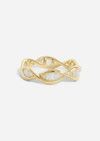 Double Helix Eternity Ring