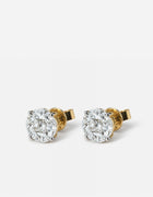 Mirror Round Earrings