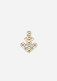 Sagittarius Threaded Flat Back Earring