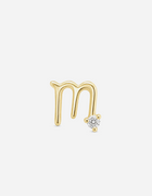 Scorpio Threaded Flat Back Earring