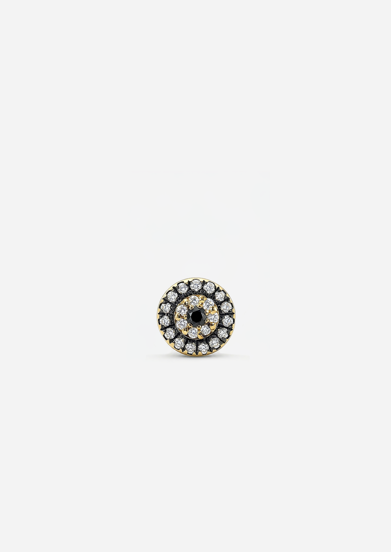 Evil Eye Protector Threaded Flat Back Earring