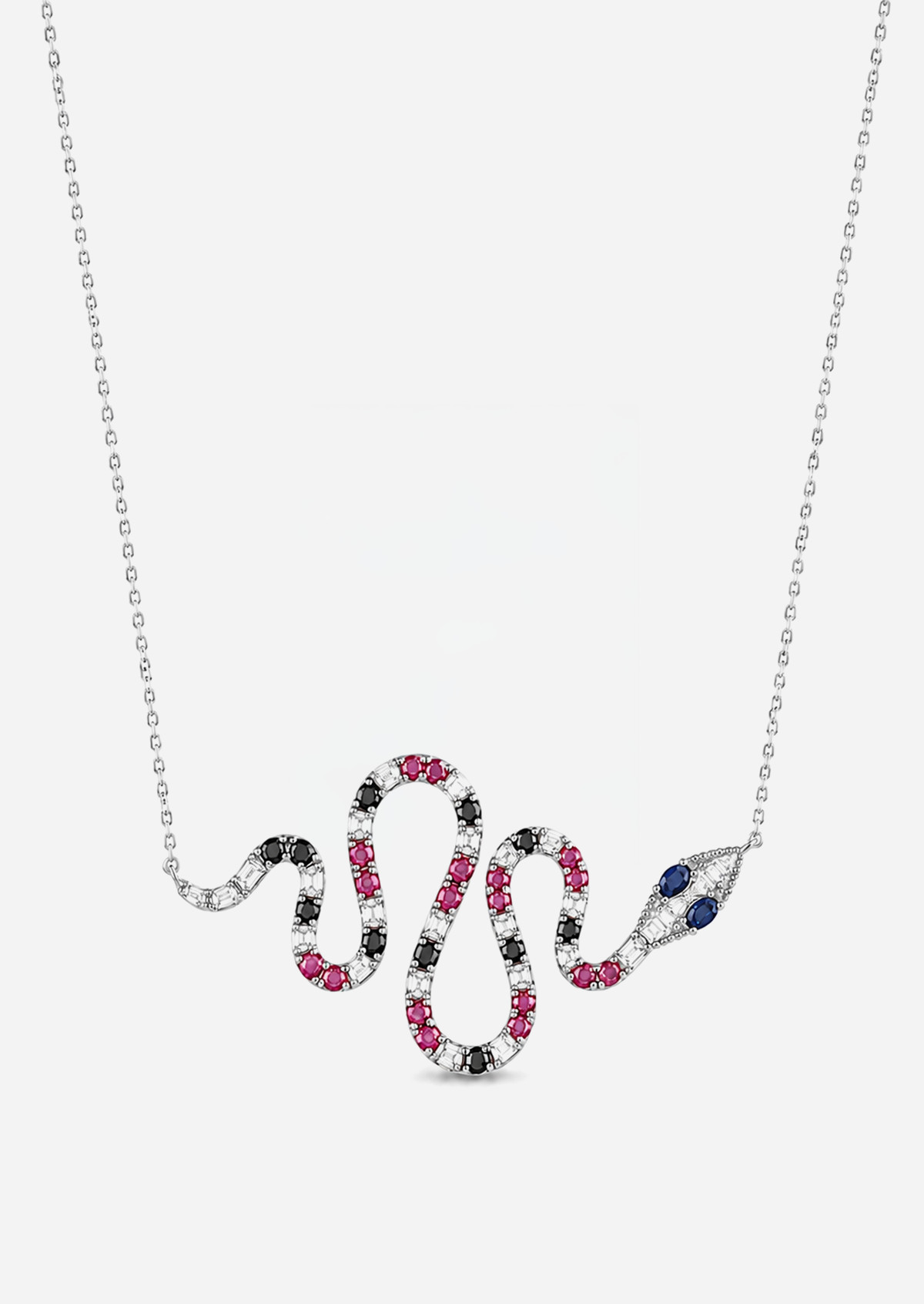 Coral Serpent Necklace
