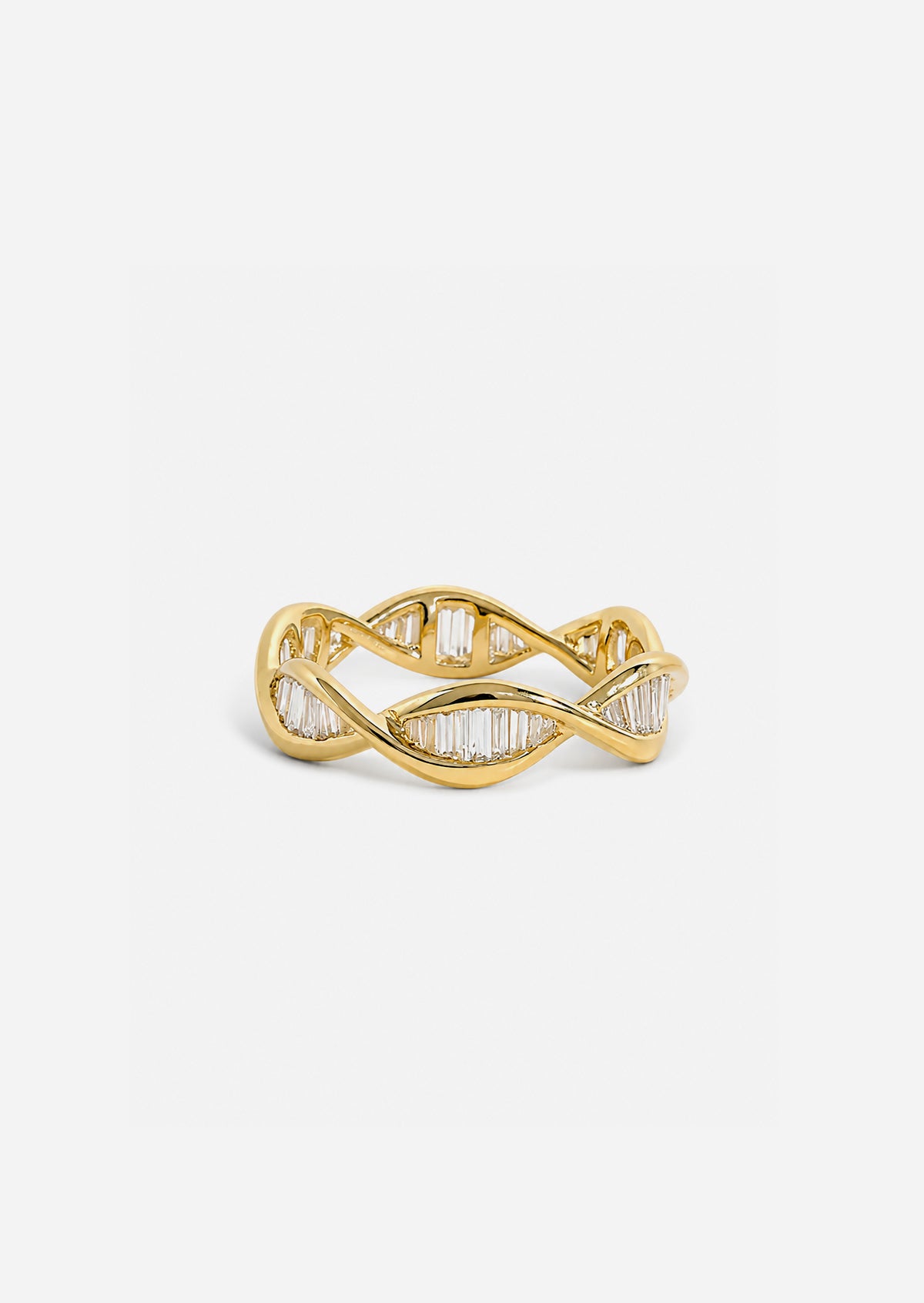 Double Helix Eternity Ring