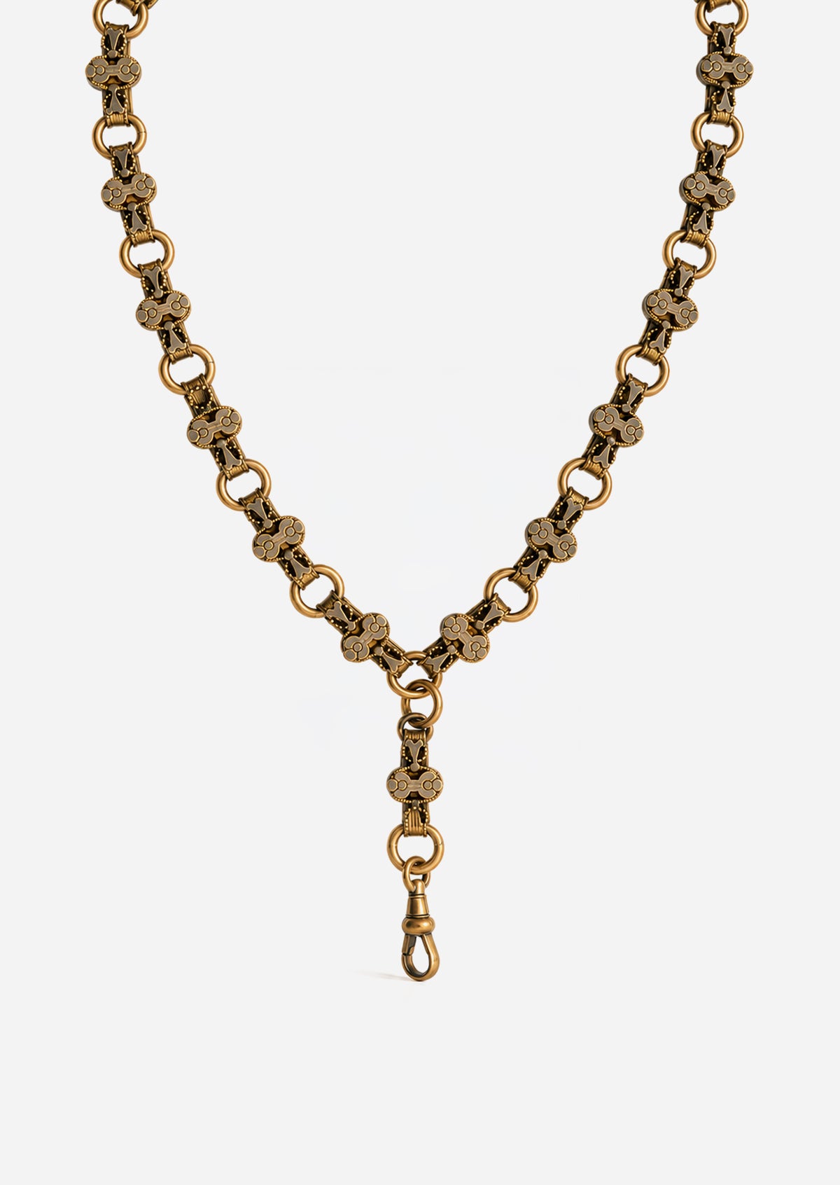 Rose Book Chain Necklace