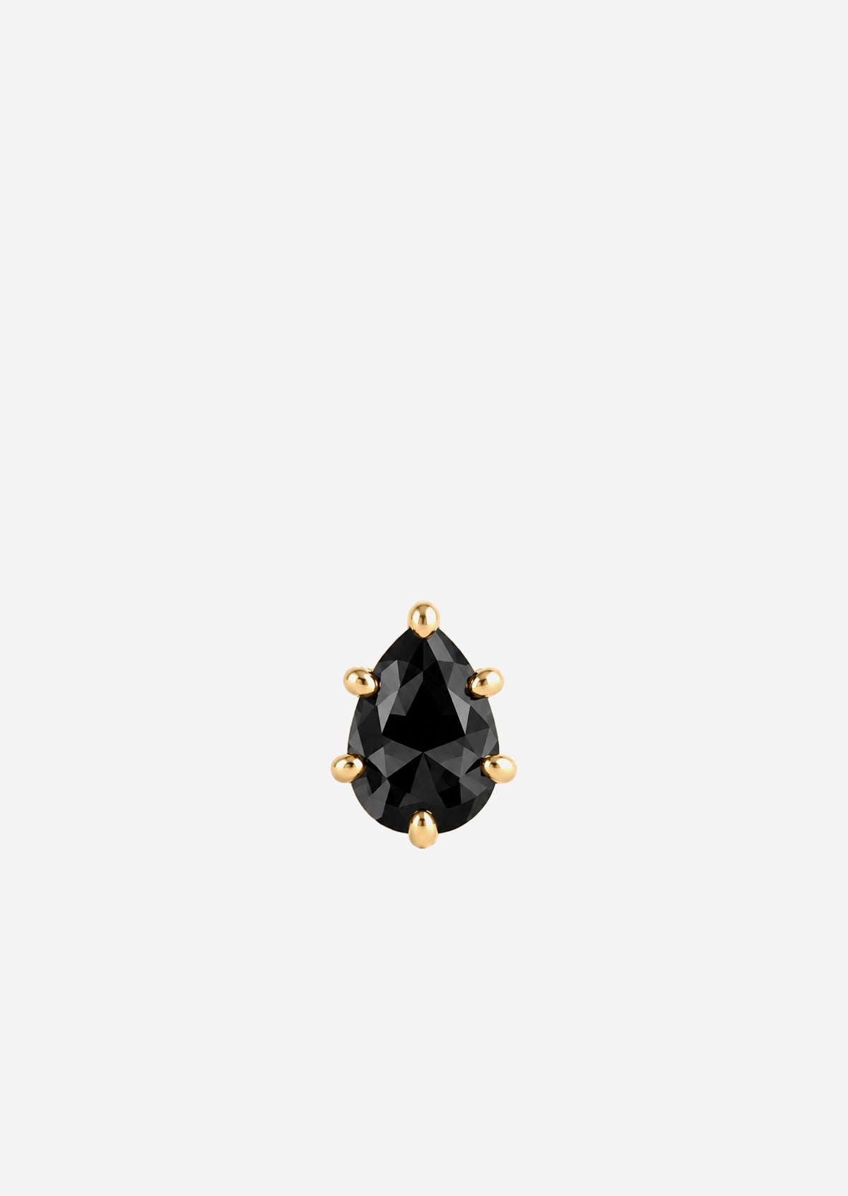 Abyss Threaded Flat Back Earring