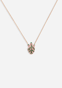 Anatomical Heart Locket - Emerald