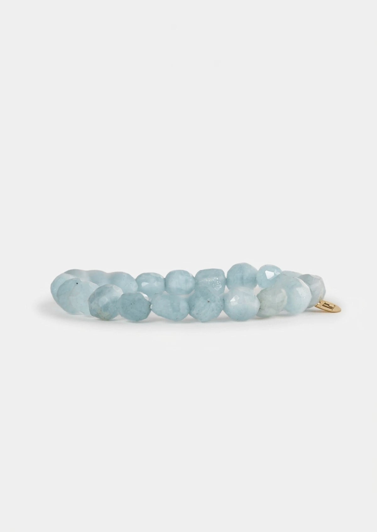 Aquamarine Heishi Bracelet