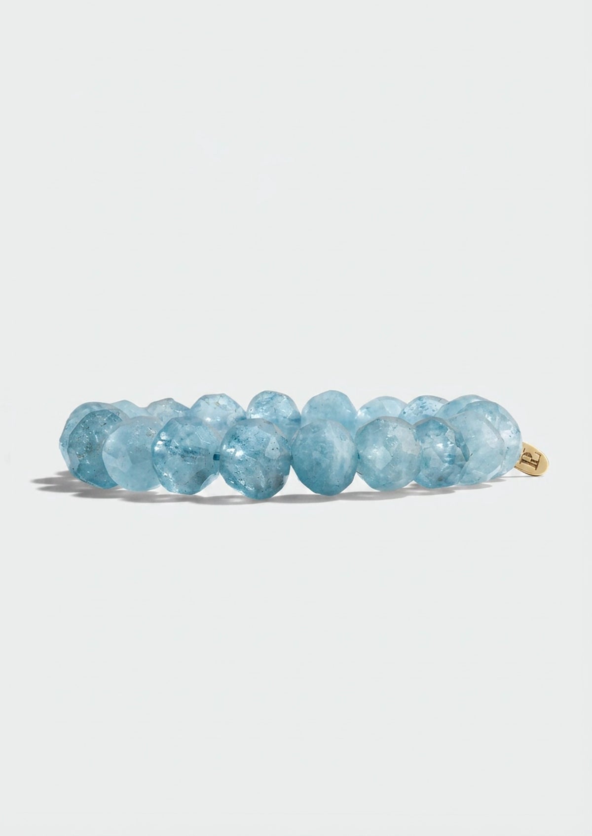 Aquamarine Heishi Bracelet