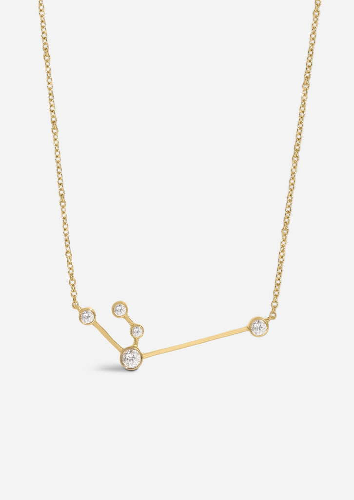 Aquarius Zodiac Necklace