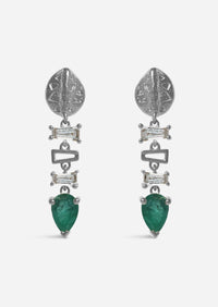 Backbone Baguette Earrings