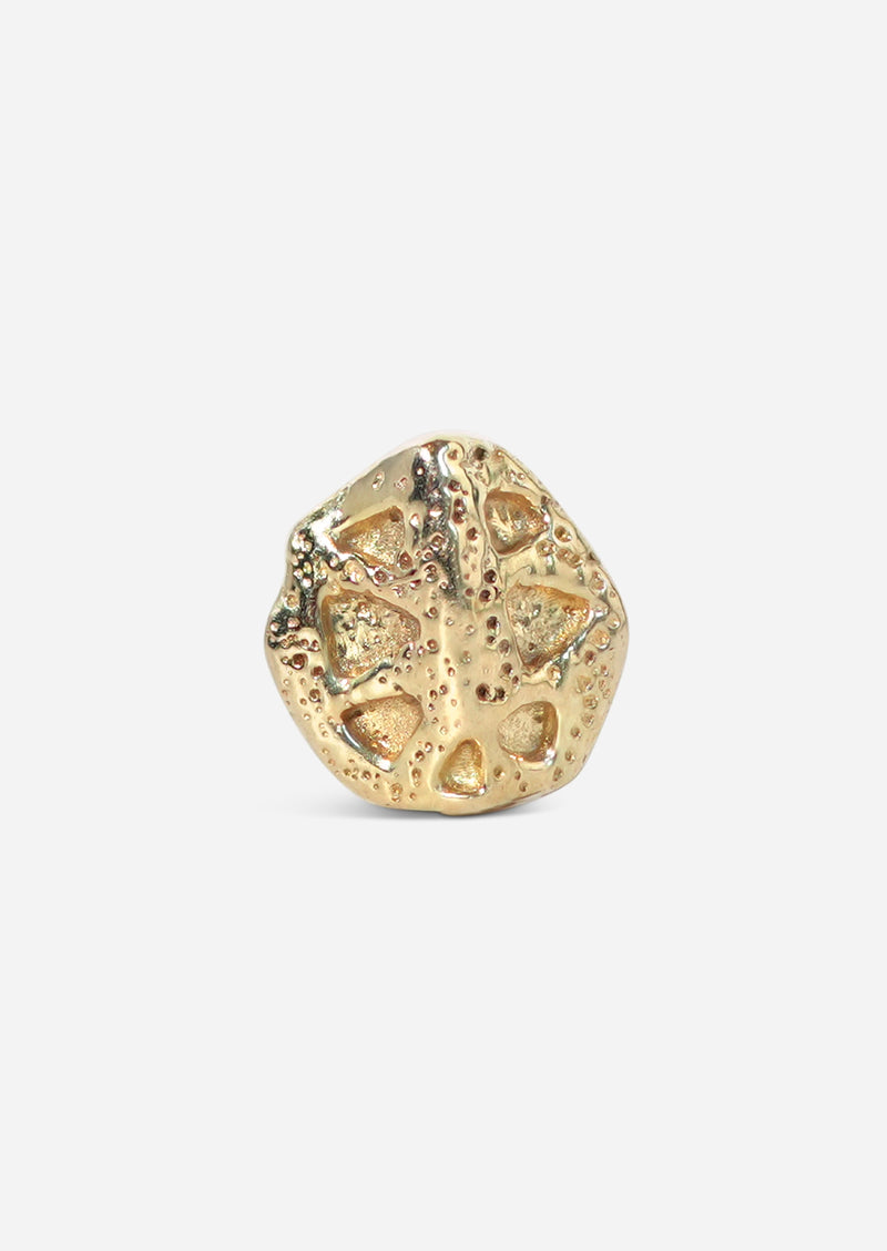 Backbone Threaded Flat Back Earring