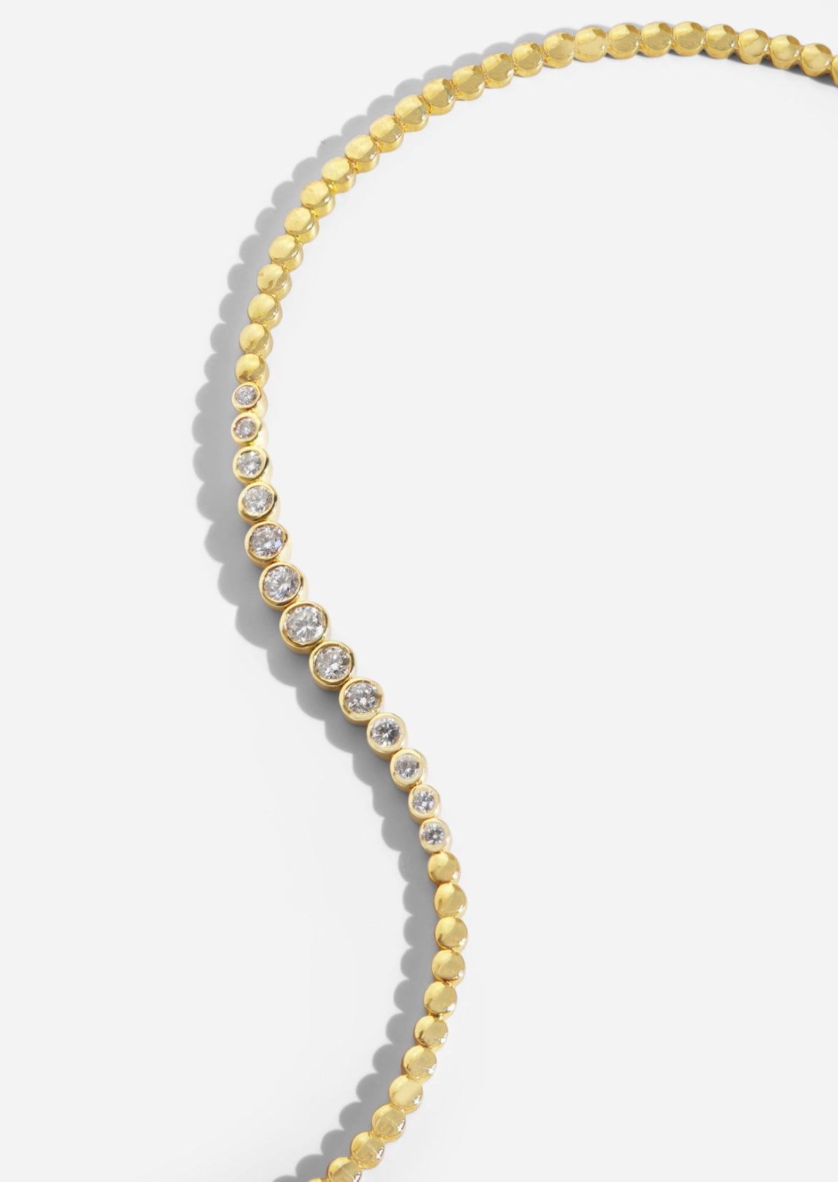 Bezel Tennis Bracelet