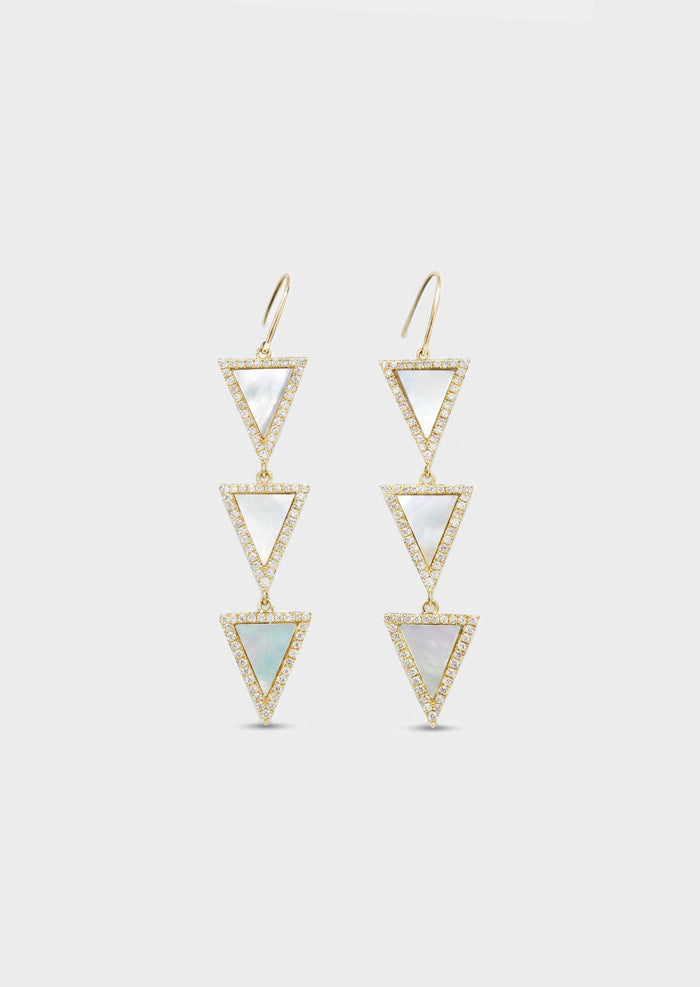 Chrysler Mother of Pearl Earrings