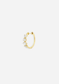 Confetti Diamond Hoop | Single