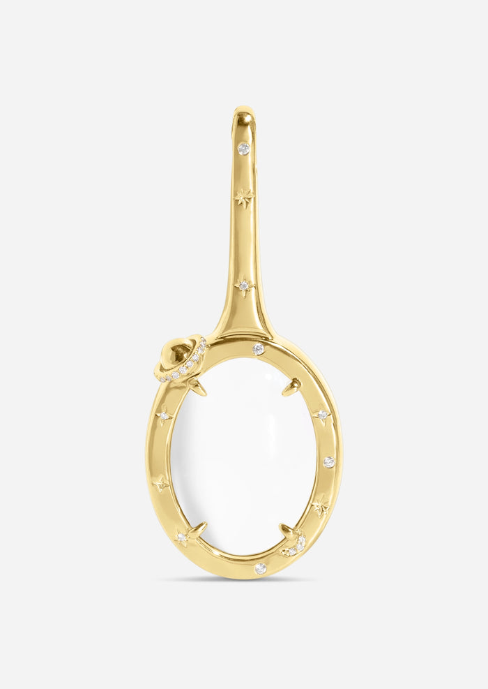 Cosmo Magnifying Glass Pendant