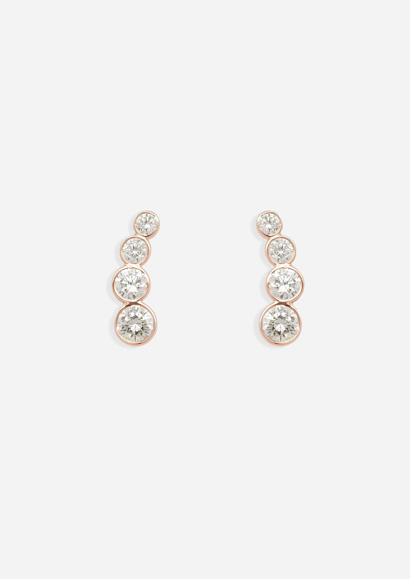 Diamond Crawler Earring | Single
