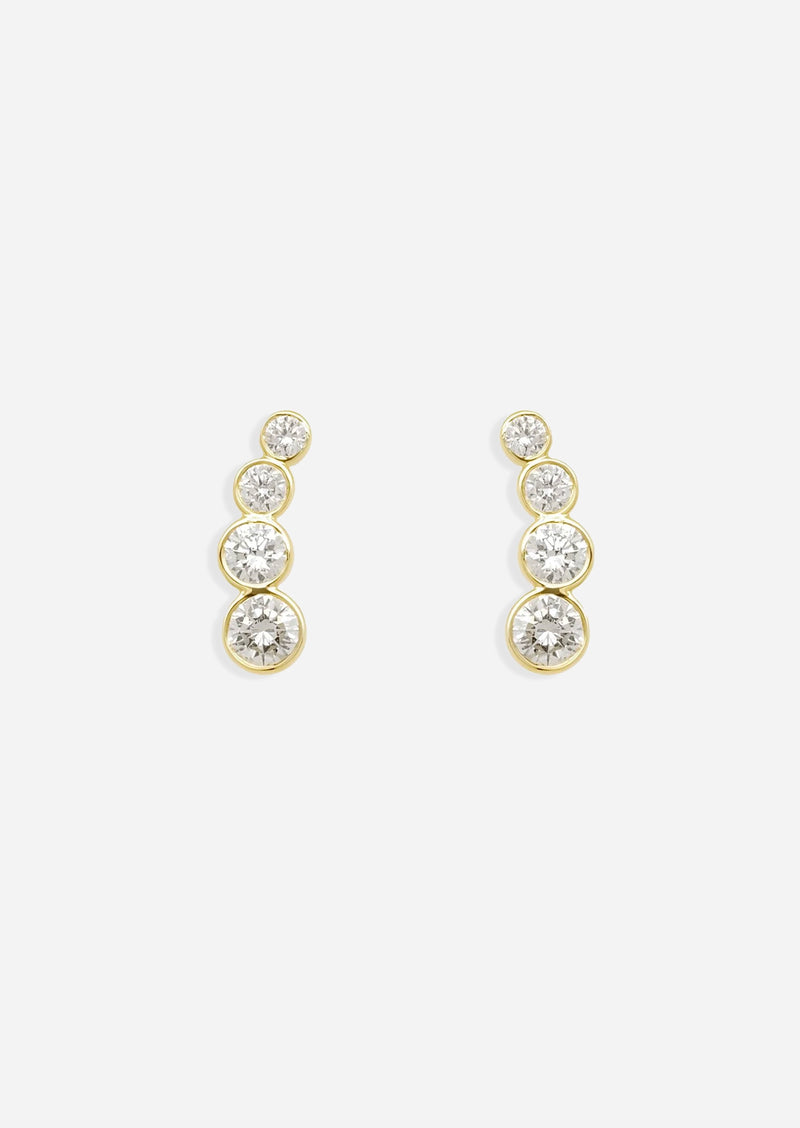 Diamond Crawler Earring | Single
