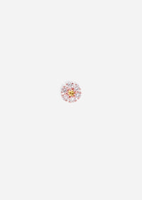 Daisy Threaded Flat Back Earring | Single