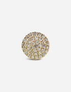 Diamond Disc Earring