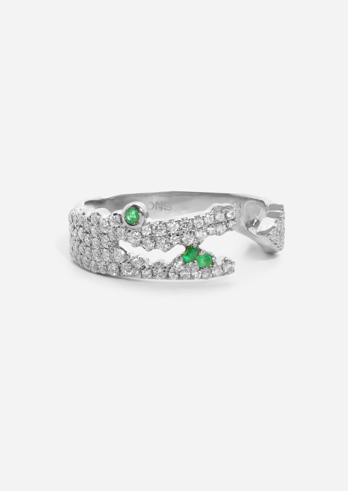 Diamond Gator Ring