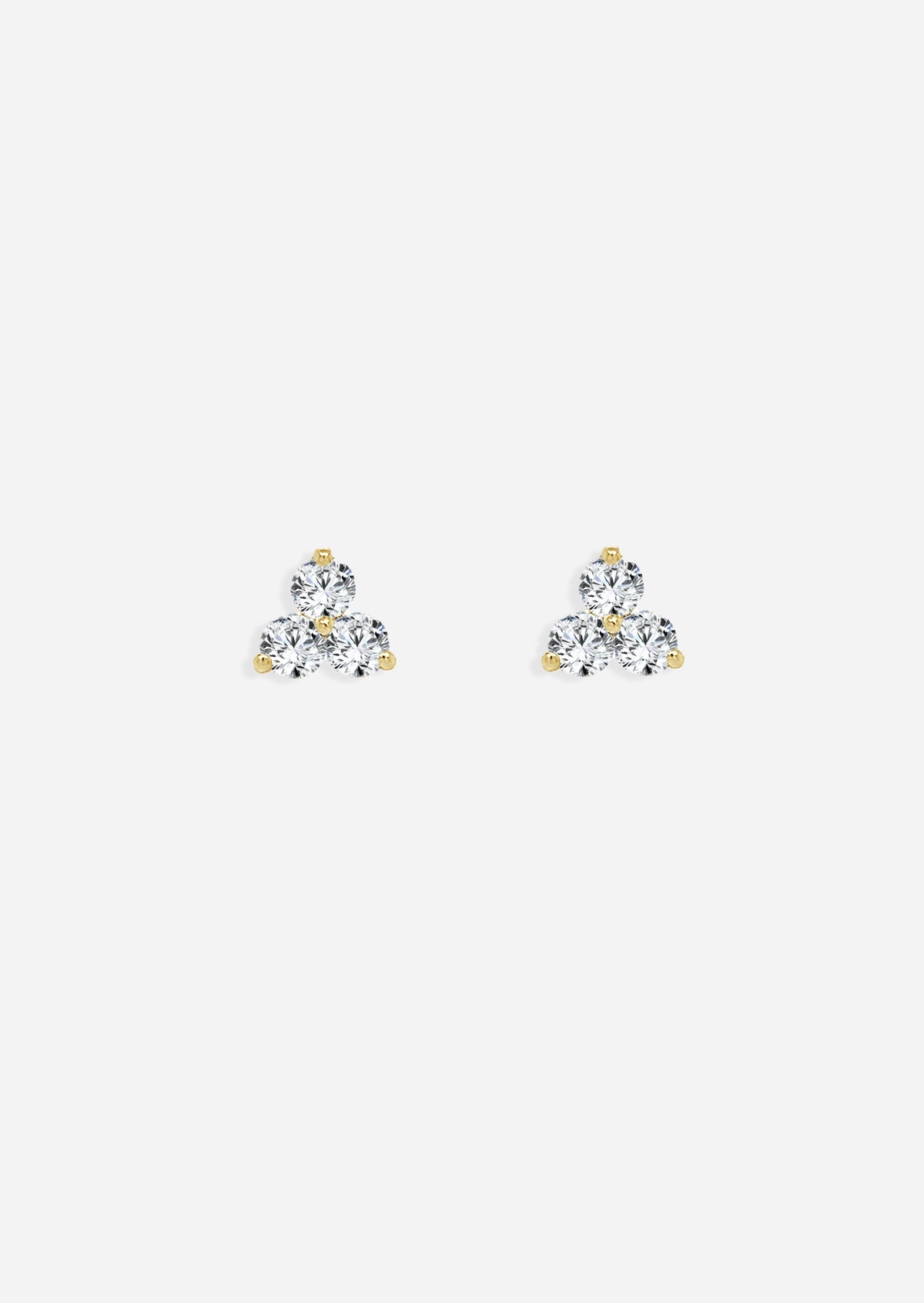 Diamond Trio Earring | Single