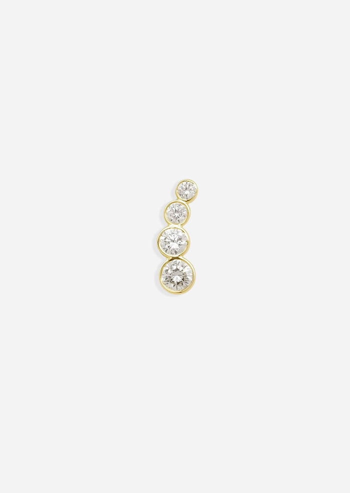 Diamond Crawler Earring | Single