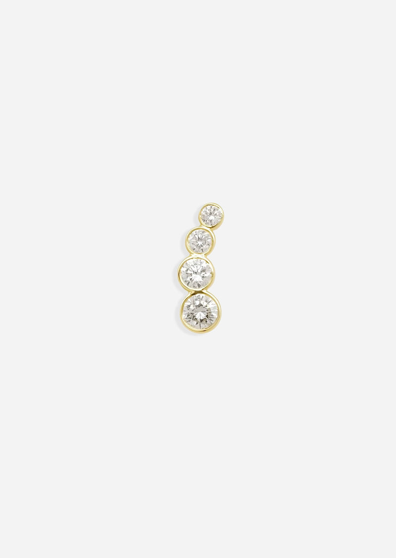 Diamond Crawler Earring | Single