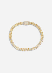 Diamond Curb Chain Bracelet