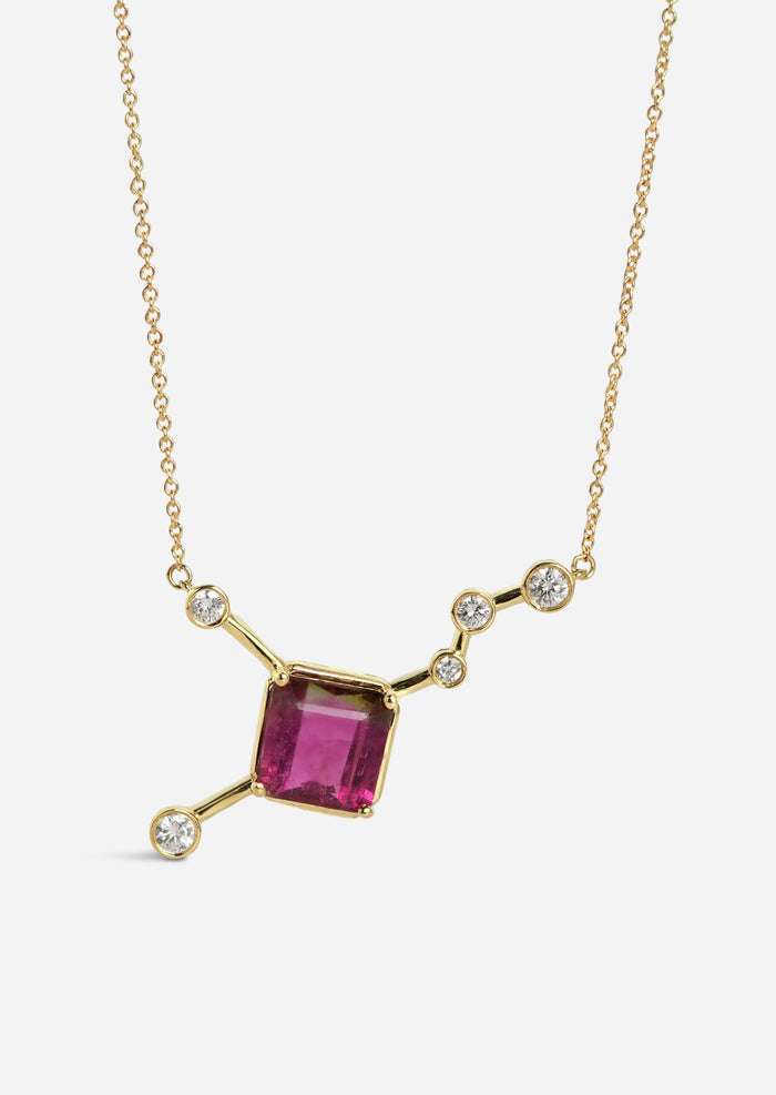 Dopamine Necklace - Watermelon Tourmaline