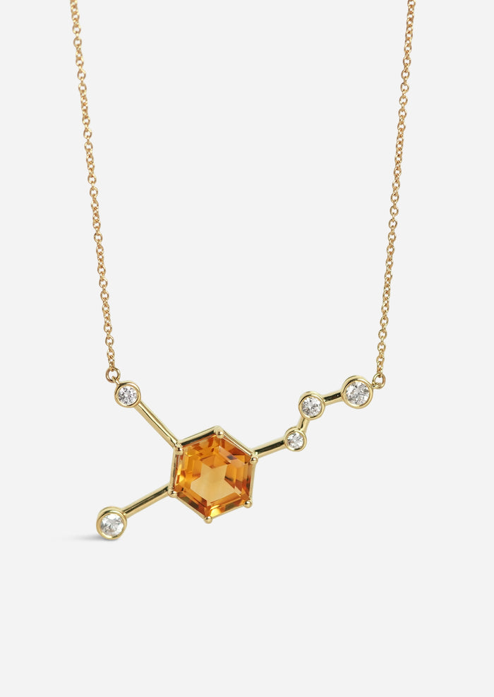 Dopamine Necklace - Citrine