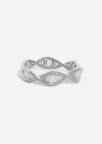 Double Helix Eternity Ring