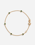 Sacred 5 Emerald Station Bracelet