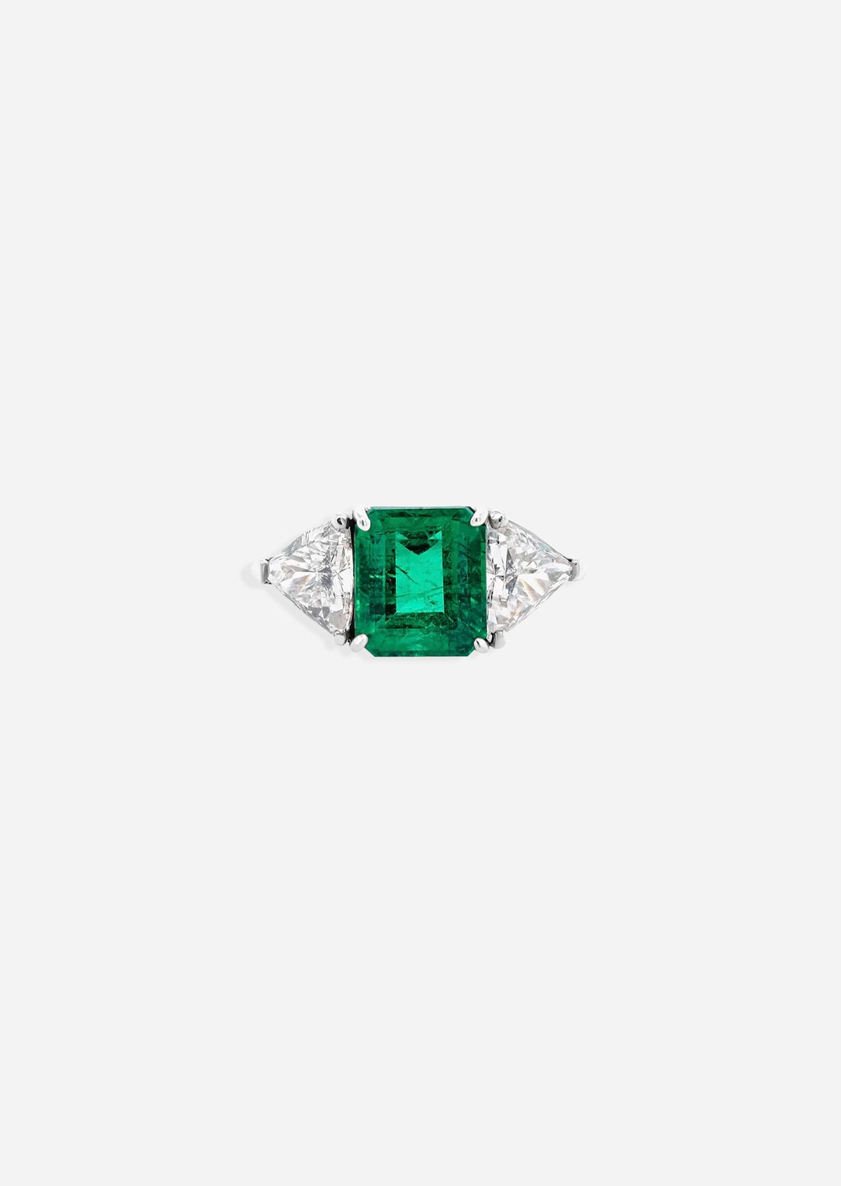 Emerald Trilogy Ring