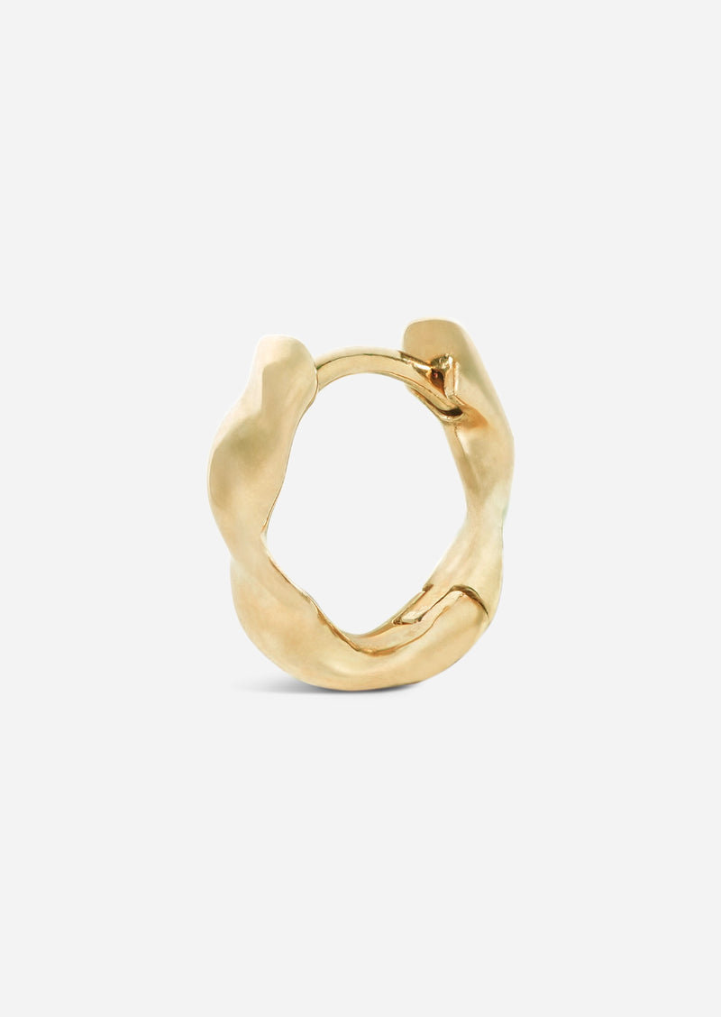 French Twist Huggie Hoop