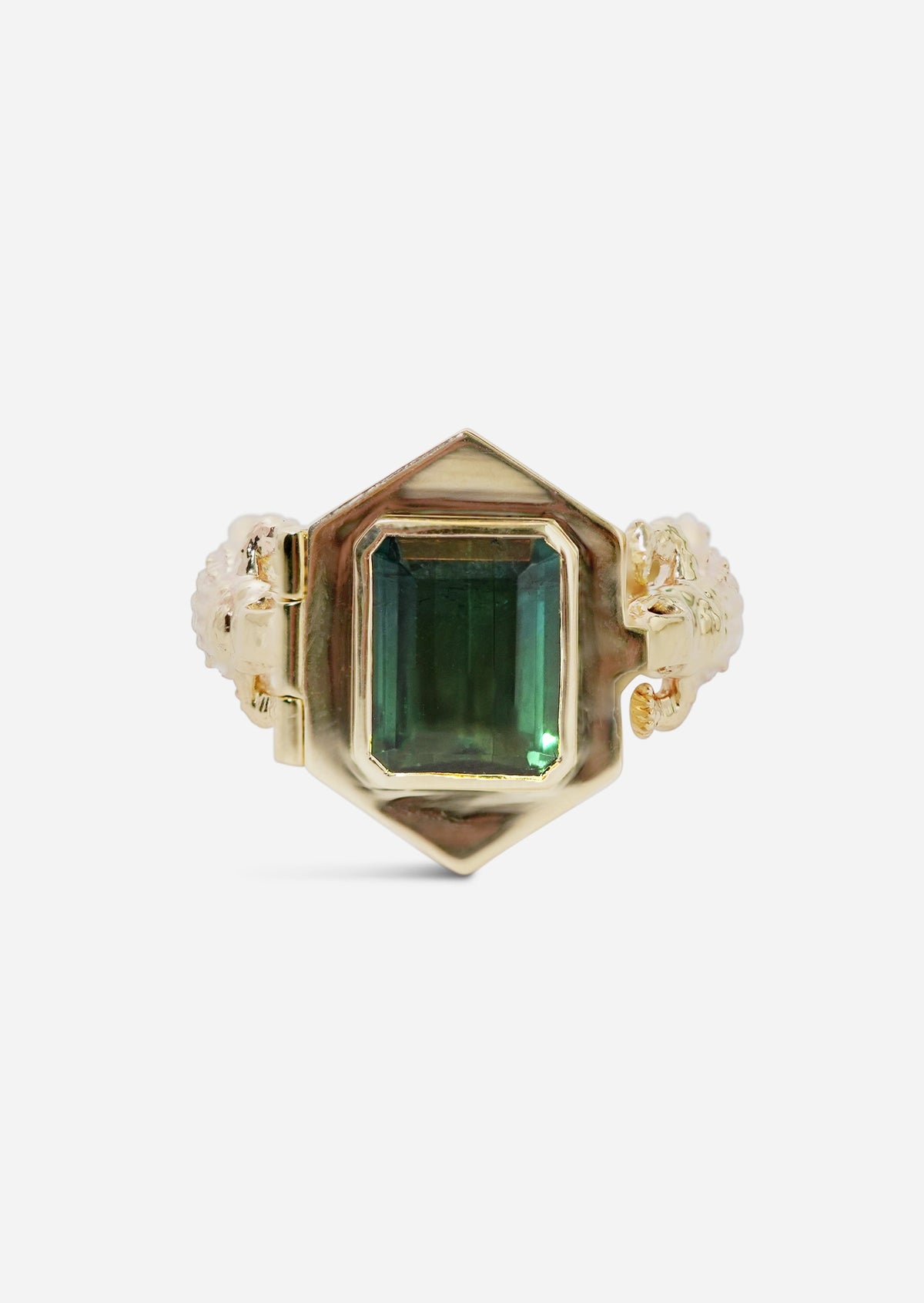 Funeral Ring - Tourmaline