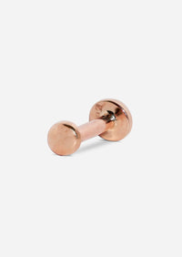 2.5mm Gold Dome TFB | Front