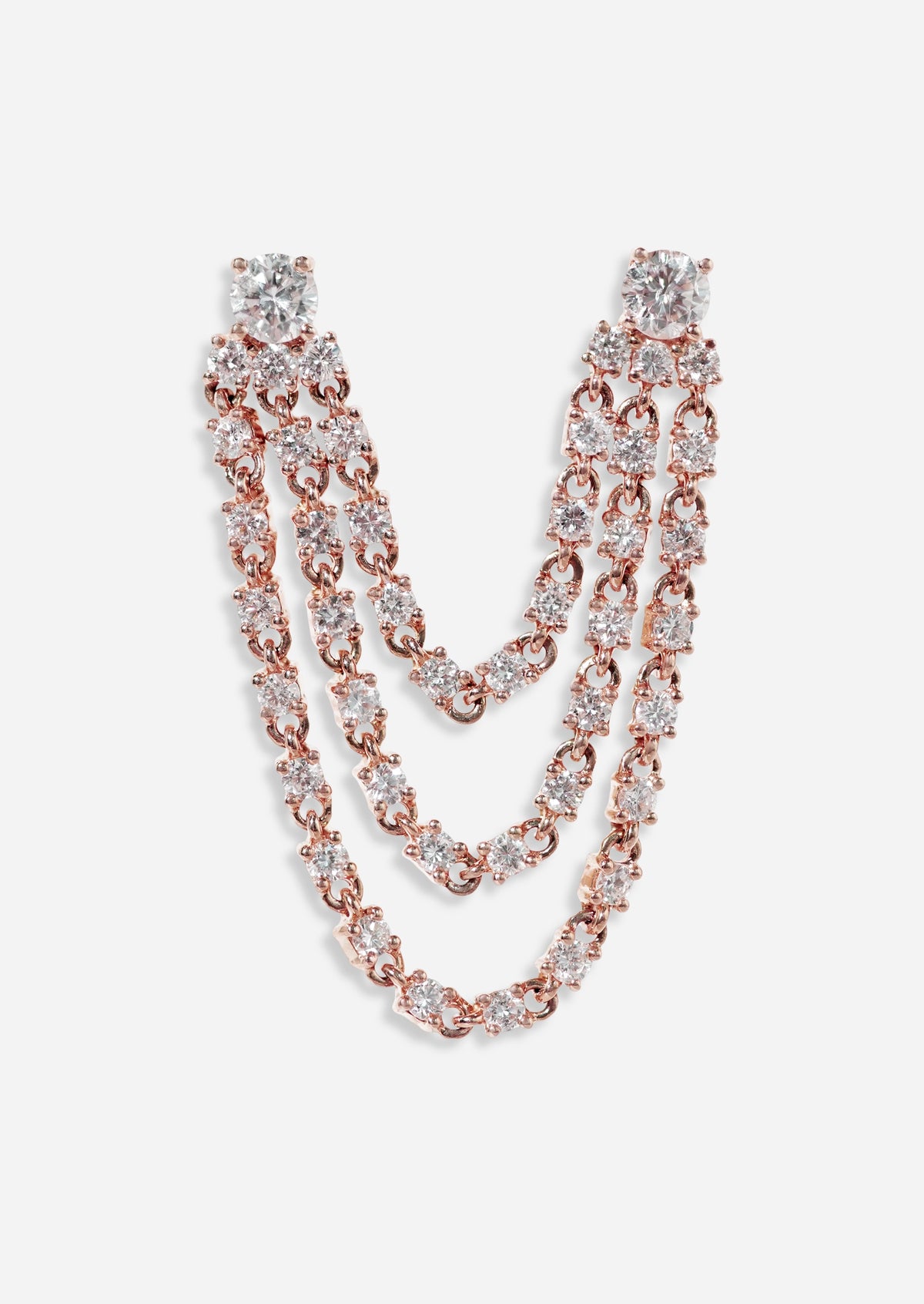 Harper Diamond Loop Earring | Single