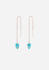 Ma'at Feather Drop Earrings